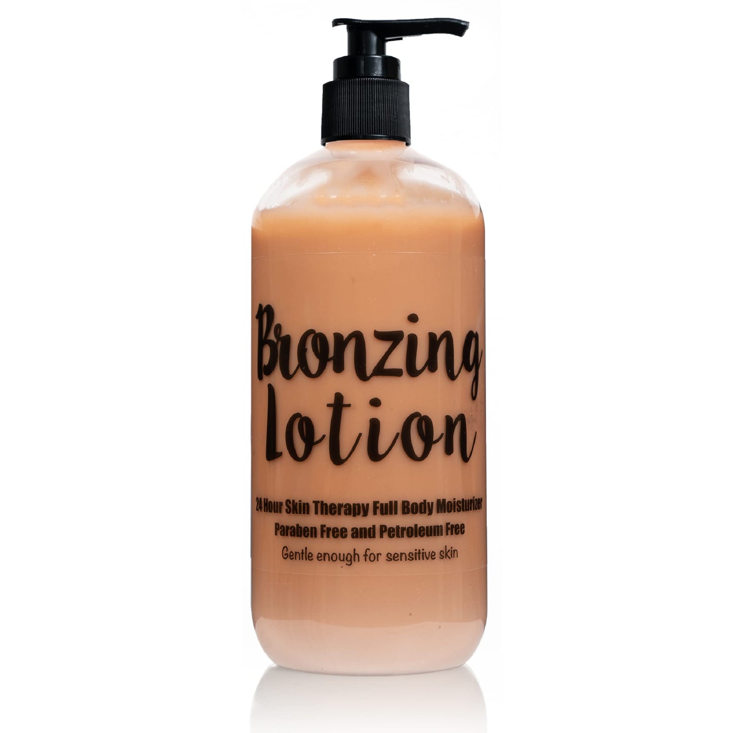 The Lotion Company 24 Hour Skin Therapy Lotion Bronzing Tanning Lotion for Indoor & Outdoor Tanning Full Body Moisturizer Made in USA 16 Ounces