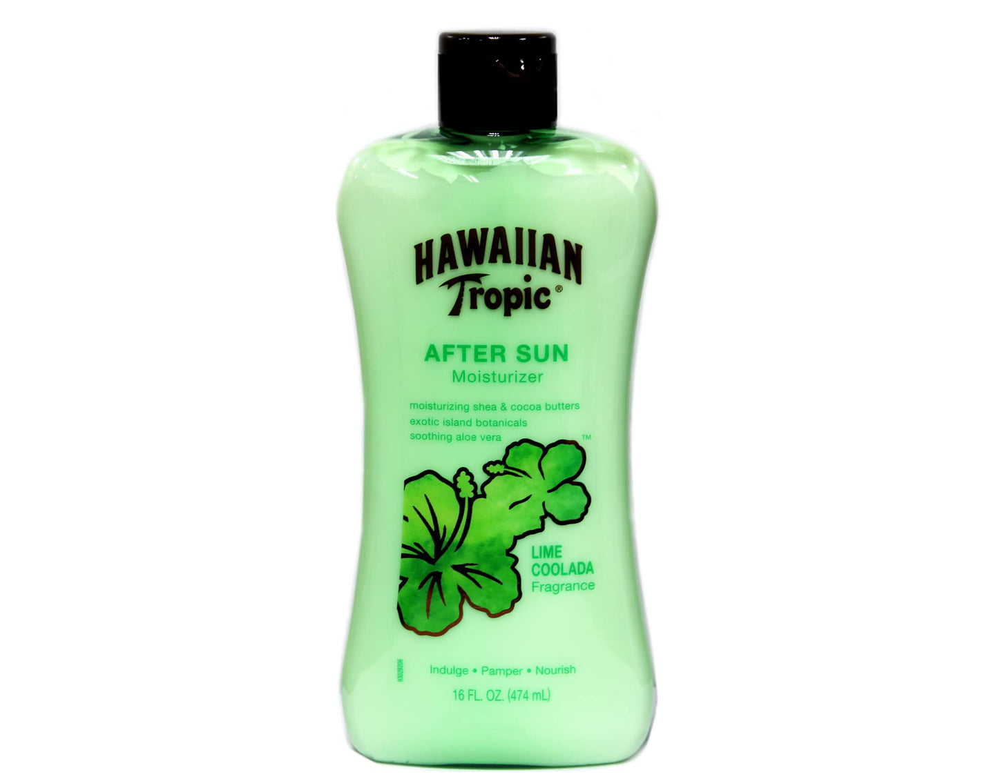 Hawaiian Tropic Lime Coolada After Sun Lotion 16oz | After Sun Care Daily Moisturizing Lotion Body Lotion After Sun Aloe Cocoa Butter Lotion Shea Butter Lotion After Sun Skin Care 16oz